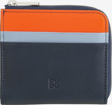 DuDu Wallet in Blue: front