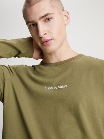 Regular T-Shirt Calvin Klein Underwear en vert