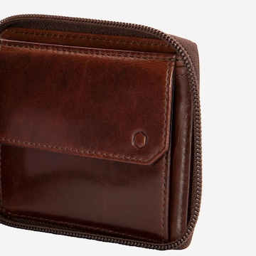 Porte-monnaies 'Norwegian' Jekyll & Hide en marron
