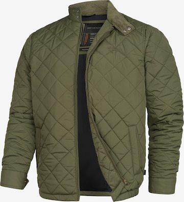 INDICODE JEANS Tussenjas 'Doro' in Groen: voorkant