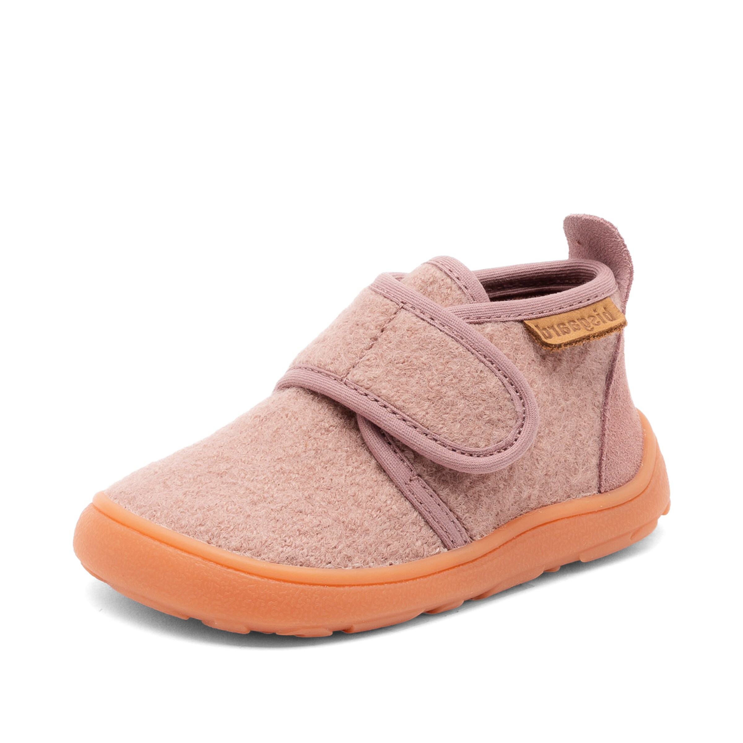 BISGAARD First-Step Shoes in Pink: front