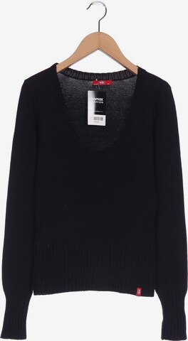 EDC BY ESPRIT Sweater & Cardigan in XS in Black: front