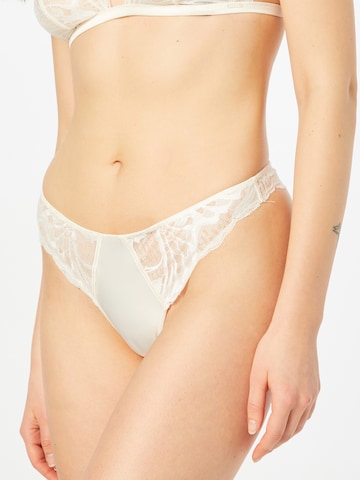 Calvin Klein UnderwearTanga gaćice - bijela boja: prednji dio