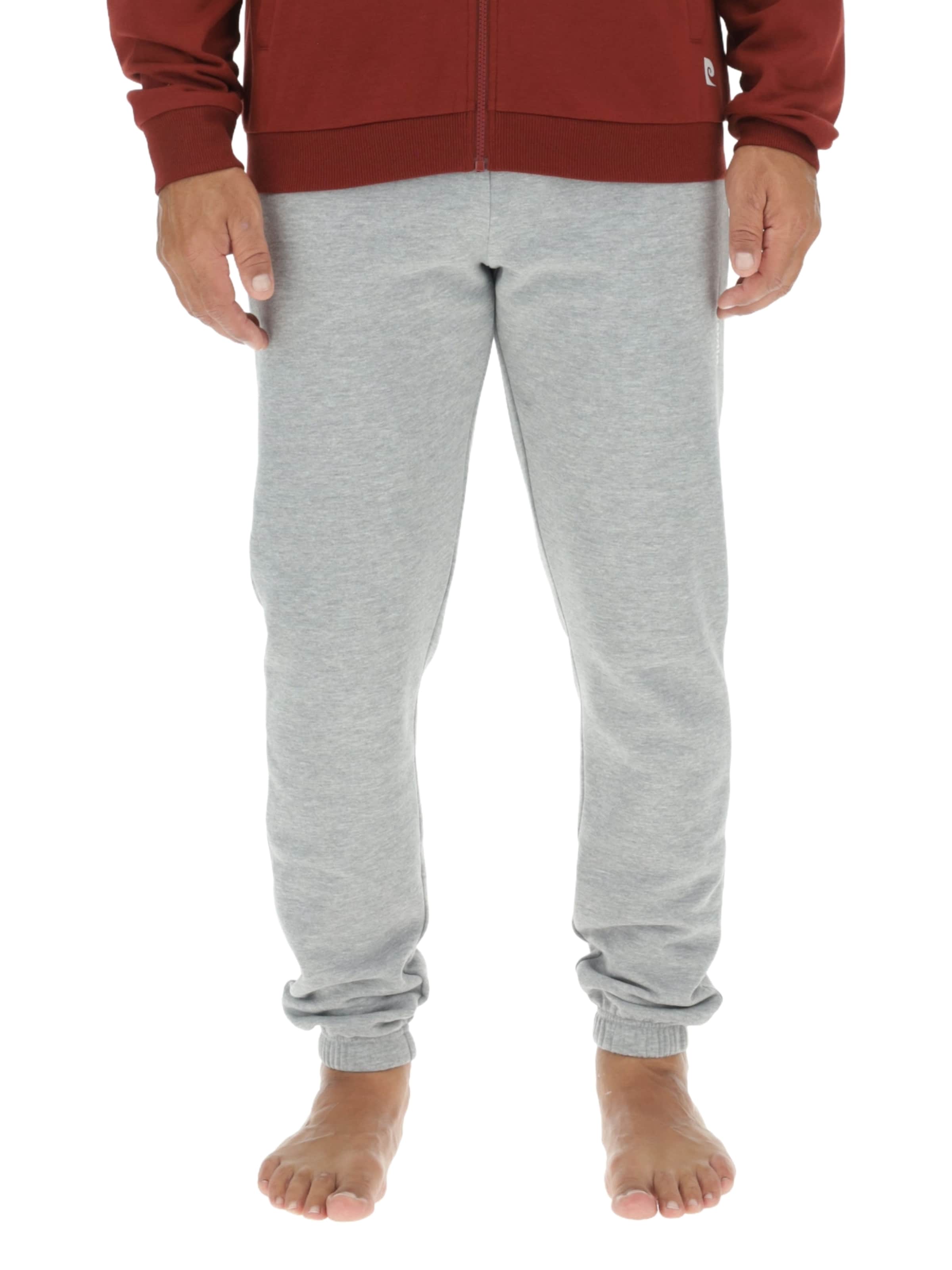 Regular Pantalon de sport PIERRE CARDIN en gris : devant