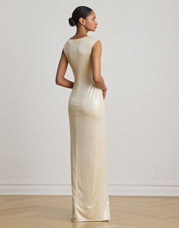 Lauren Ralph Lauren - Vestido de noche en beige