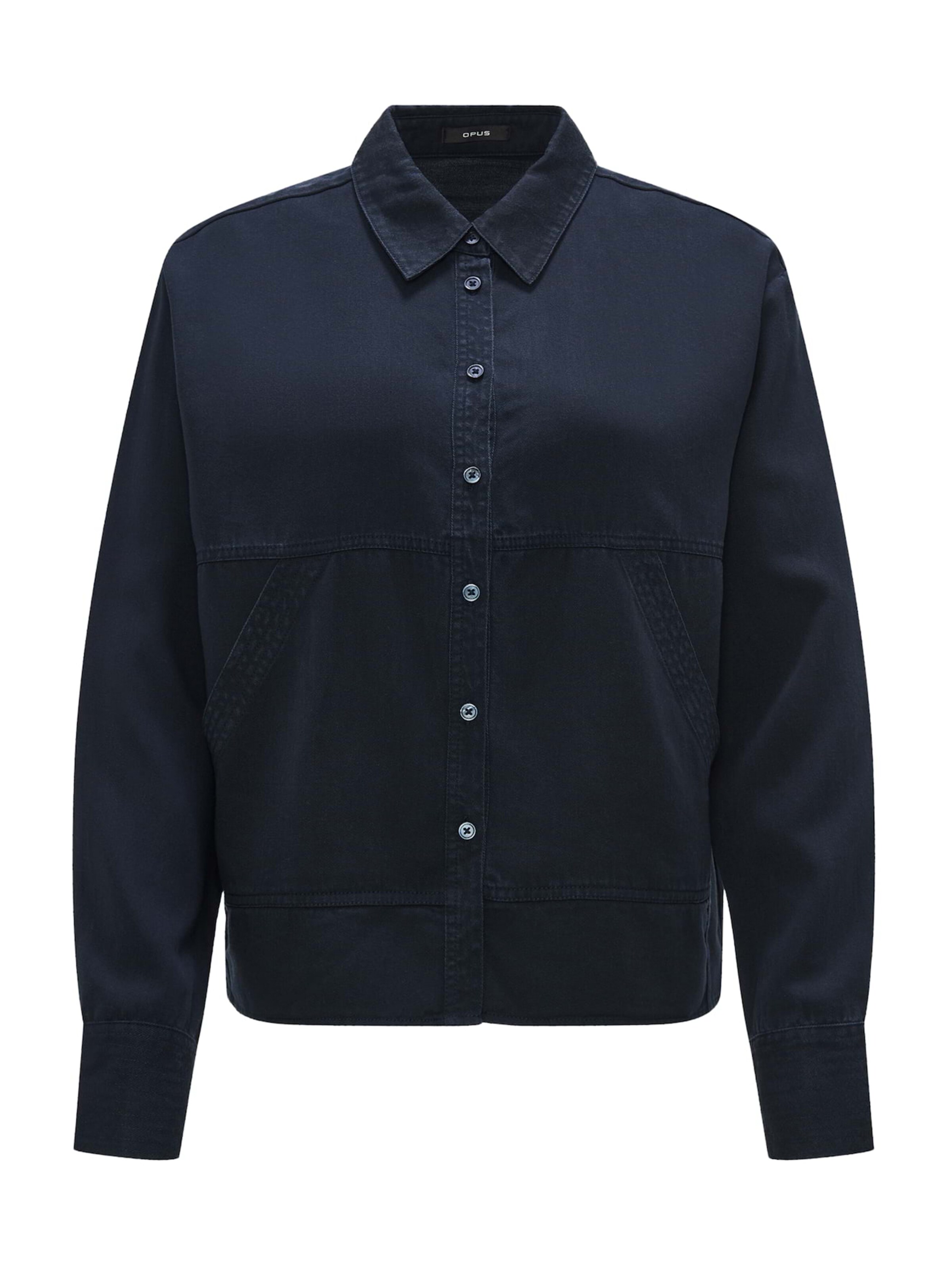 OPUS Blúz 'Fjuri' - kék: elől