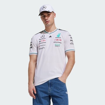 T-Shirt fonctionnel 'Mercedes - AMG Petronas Formula One Team' ADIDAS PERFORMANCE en blanc : devant