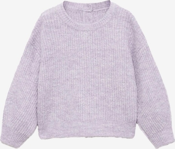 MANGO KIDS Neulepaita värissä lila: etupuoli