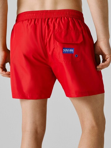 Red Bull Racing x Pepe Jeans Badehose 'RBR' in Rot