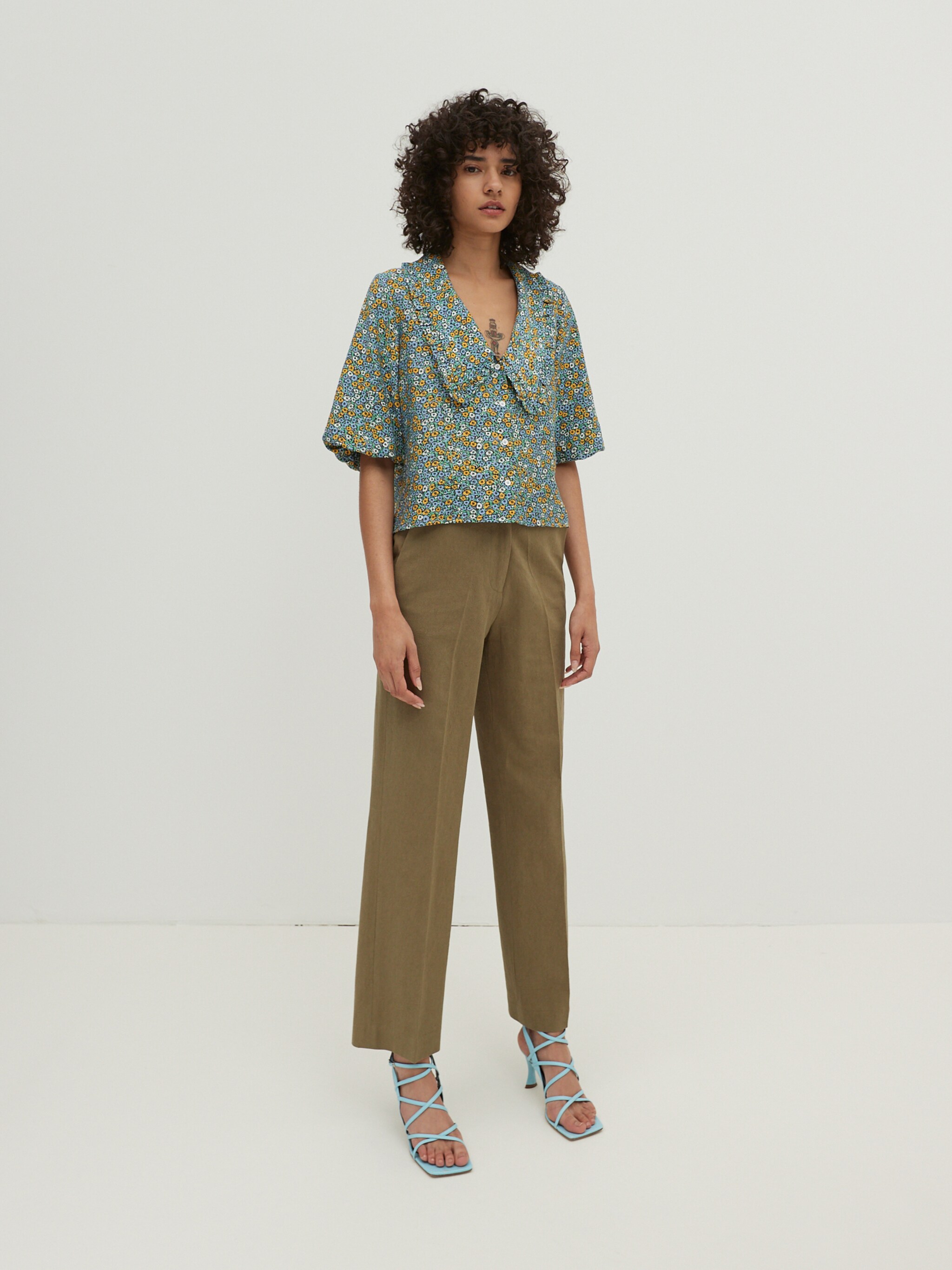 EDITED Producten Blouse 'Selene' Blauw