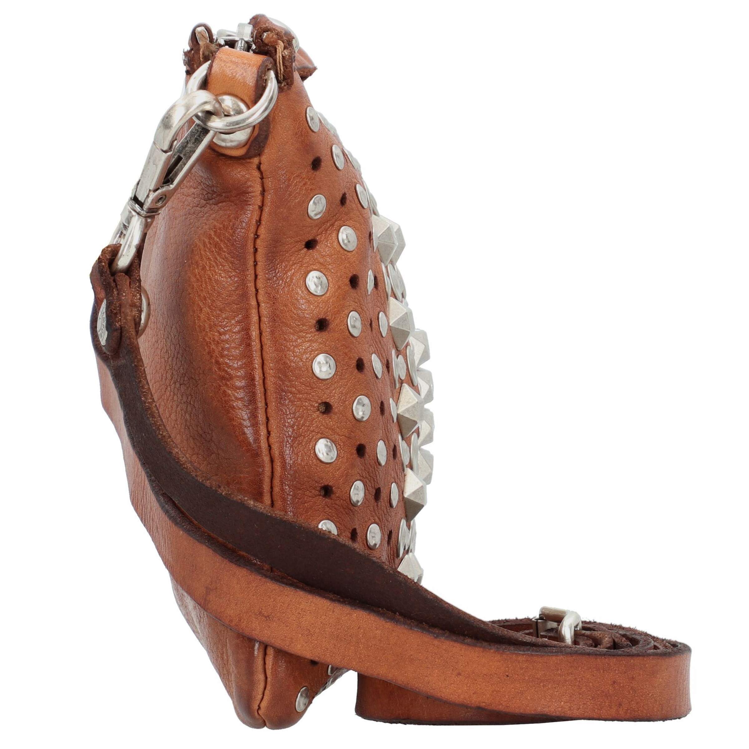 Campomaggi Schoudertas 'Liri' in Bruin