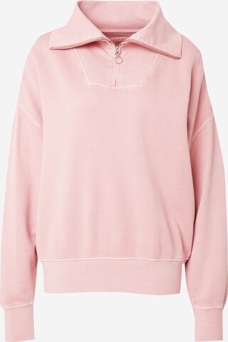 MUSTANG Sweatshirt 'XENIA' in Roze: voorkant