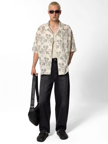 Comfort fit Camicia 'Visalia' di VAMOS CLO in beige