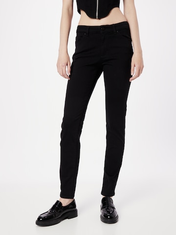 MUSTANG Regular Jeans in Zwart: voorkant