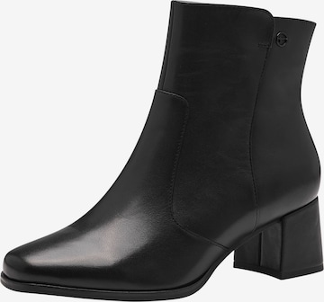 Bottines Tamaris en noir : devant