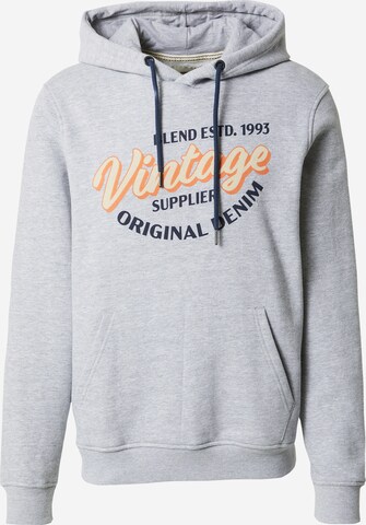 Sweat-shirt BLEND en gris : devant