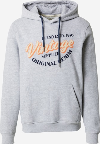 Sweat-shirt BLEND en gris : devant