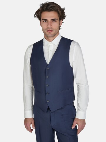 PIERRE CARDIN Suit vest 'HUGO' in Blue: front