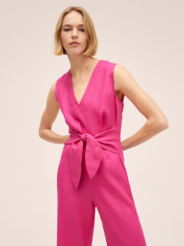 MANGO Jumpsuit 'Nalita' in Pink