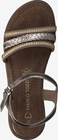 MARCO TOZZI Sandalen met riem in Goud