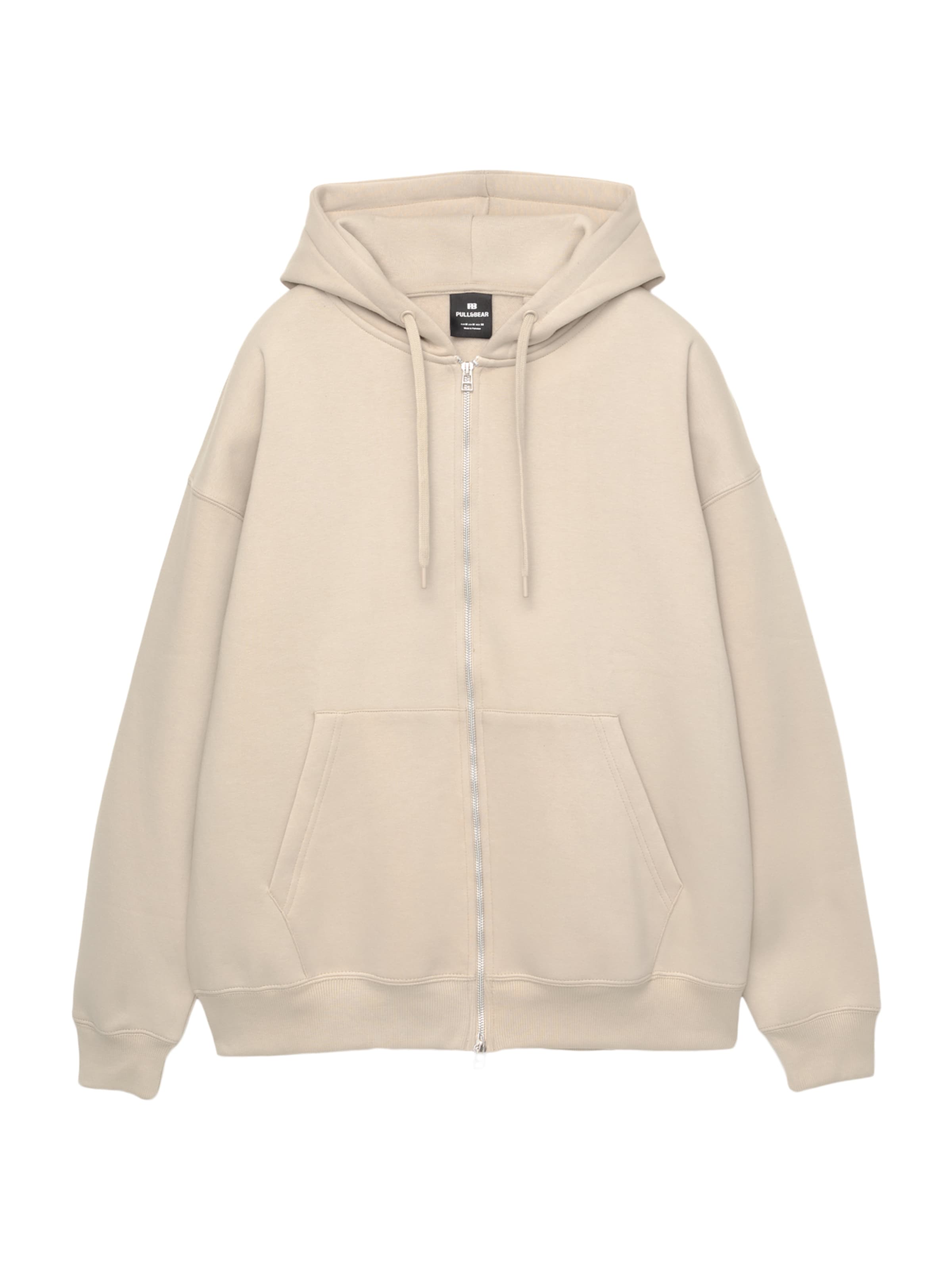 Pull&Bear Bluza rozpinana w kolorze ecrum, Podgląd produktu