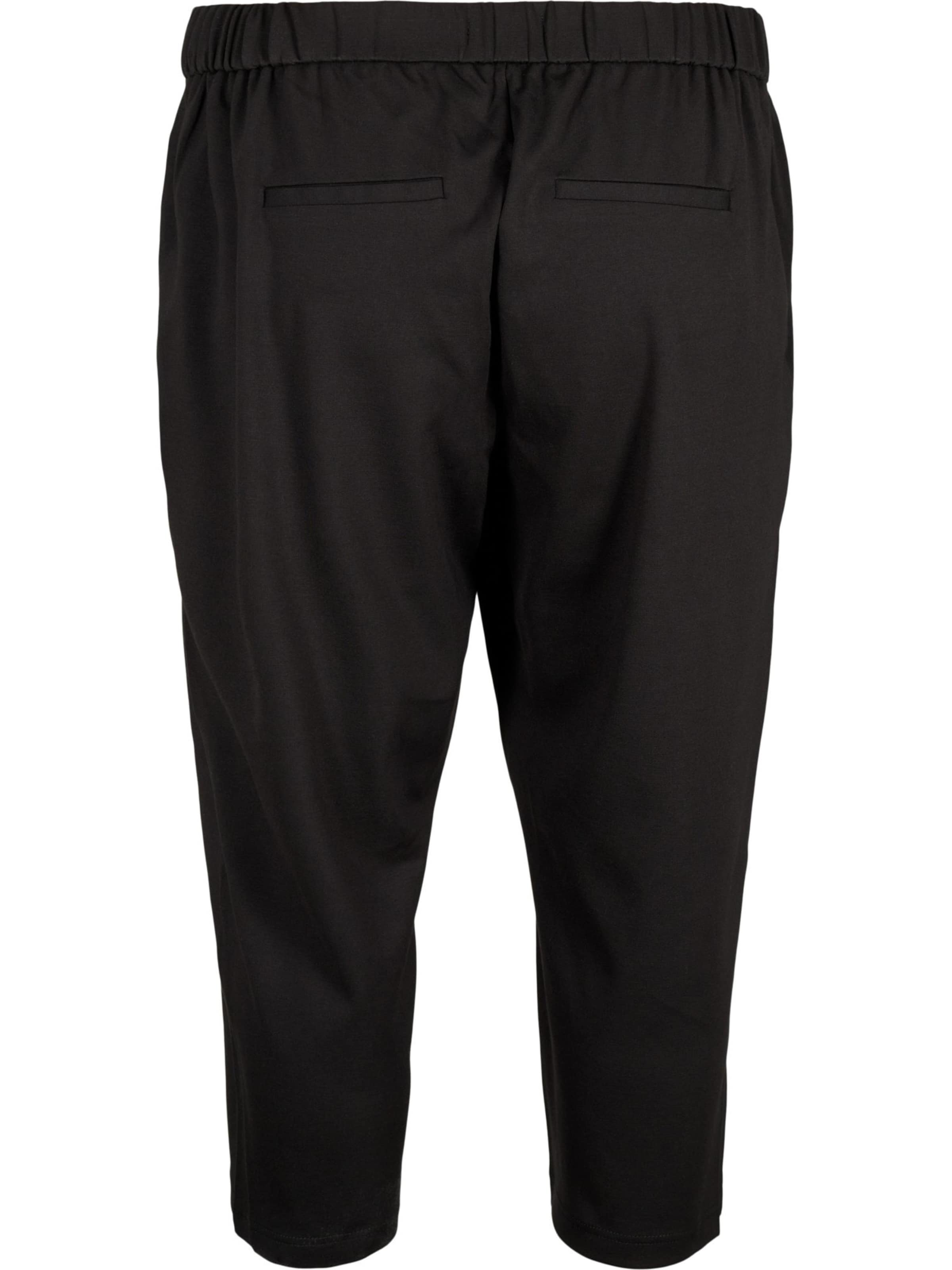 Zizzi Loosefit Nadrág 'MADDISON' - fekete