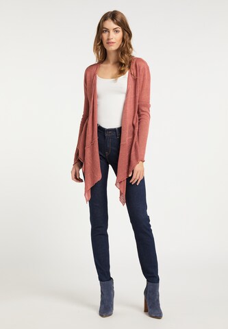 Usha Knit Cardigan in Pink