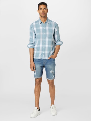 HOLLISTER Regular fit Πουκάμισο σε μπλε