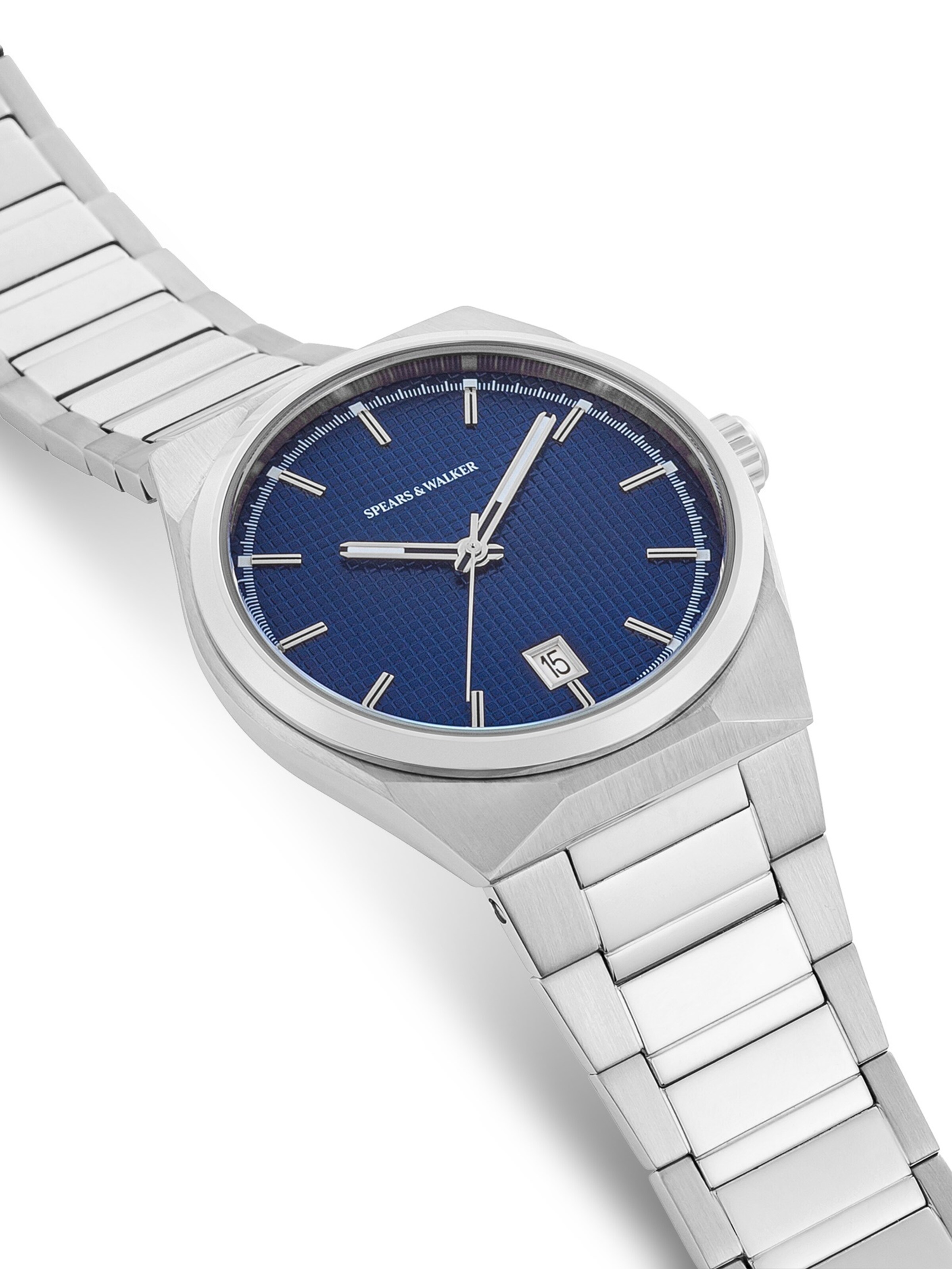 Spears & Walker Analoguhr in Silber