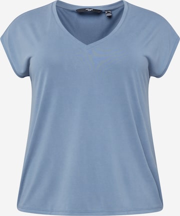 T-shirt 'FILLI' Vero Moda Curve en bleu : devant