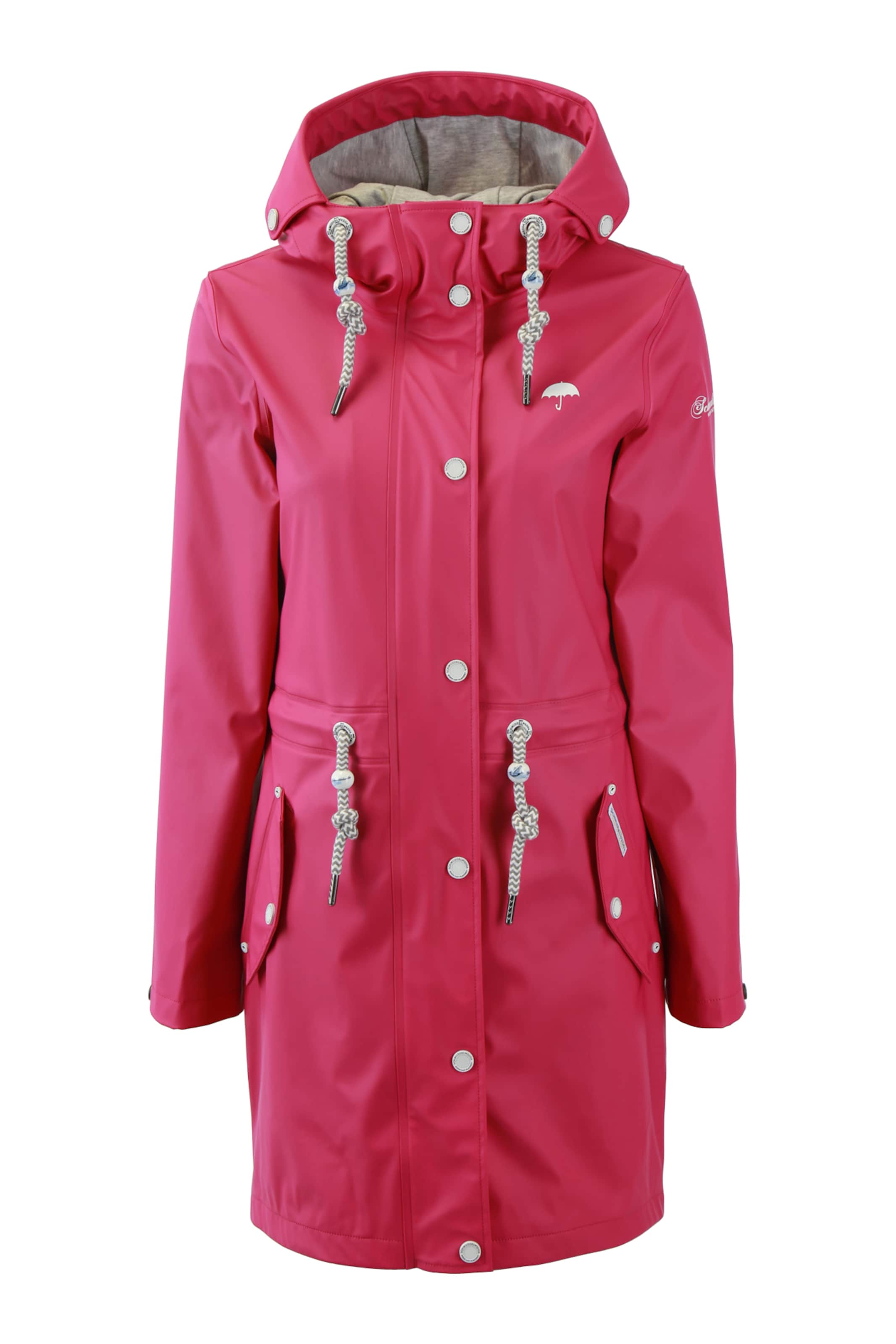 Schmuddelwedda Функциональное пальто в Ярко-розовый: спереди