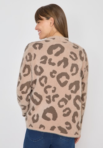 CECIL Knit Cardigan in Brown