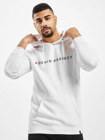 Denim Project Regular fit Sweatshirt i vit