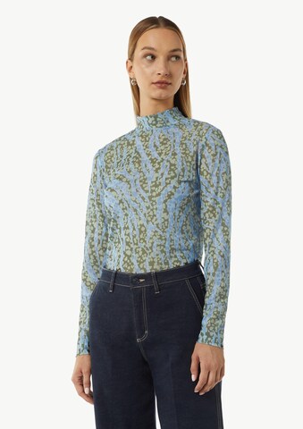 comma casual identity Shirt in Grün: Vorderseite