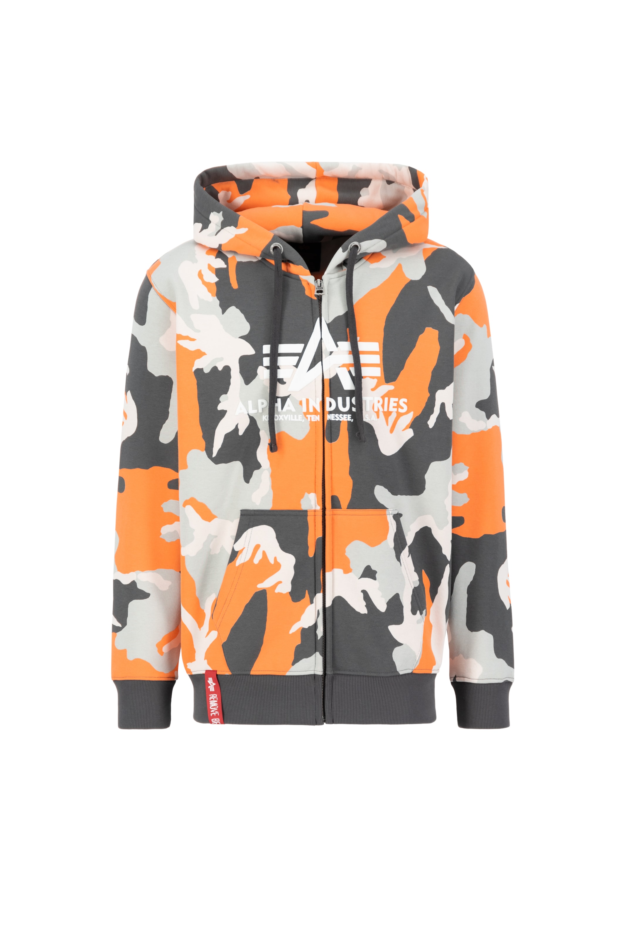 ALPHA INDUSTRIES Dressipluus, värv hall: eest vaates