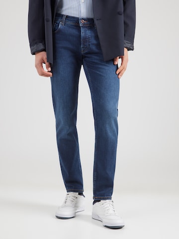 Regular Jean bugatti en bleu : devant