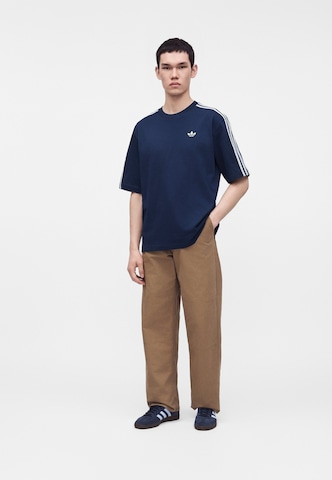 ADIDAS ORIGINALS T-shirt 'Adicolor' i blå