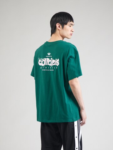 ADIDAS ORIGINALS T-shirt i grön: framsida