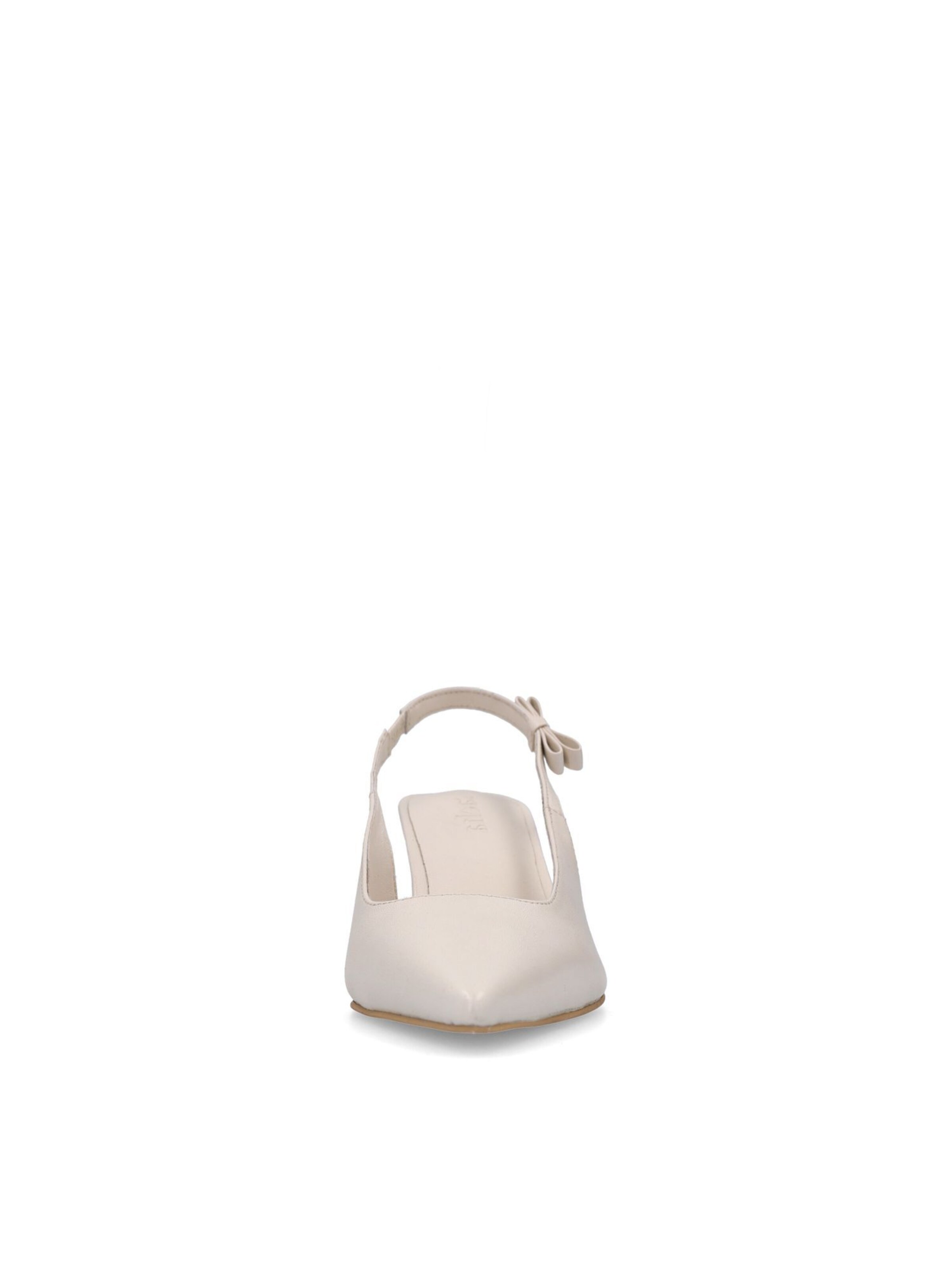 Escarpins à bride arrière SACHA en blanc