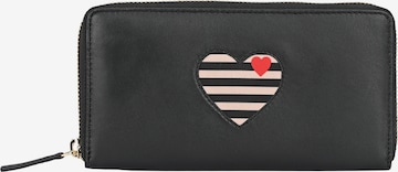 Crickit Wallet 'CASSIA' in Black: front