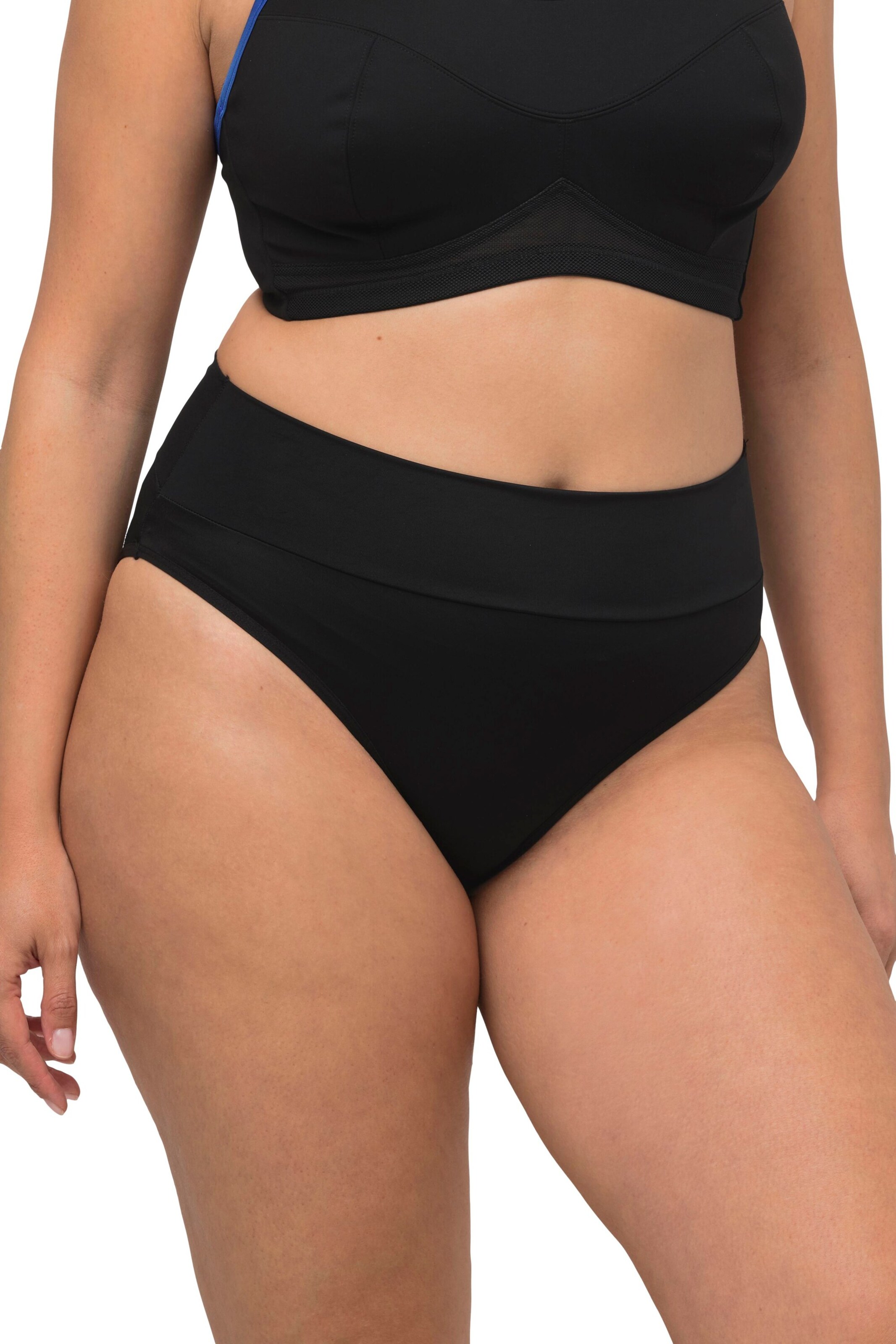 Ulla Popken Slip in Schwarz: Vorderseite