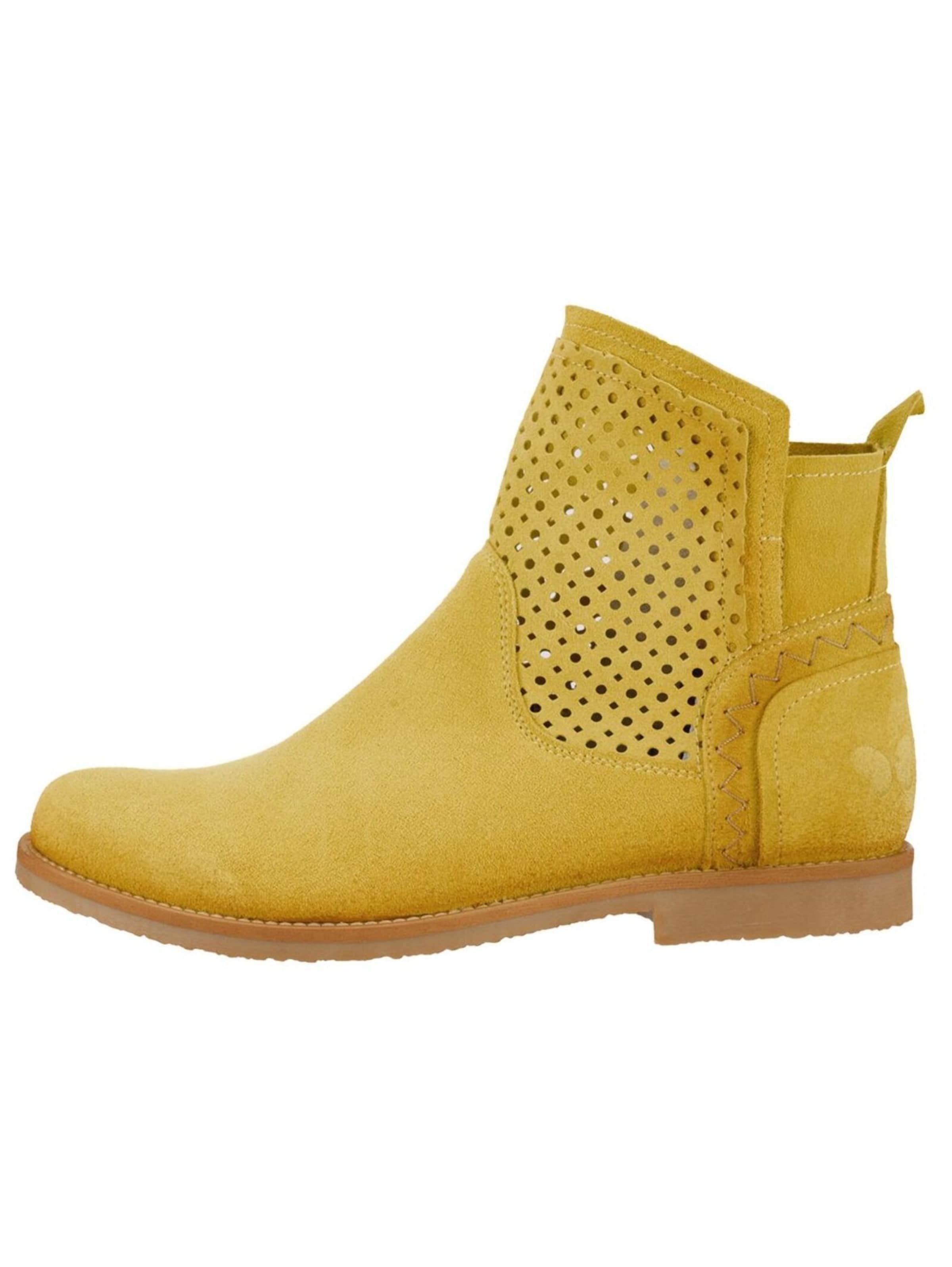 FELMINI Ankle Boots 'Clash E429' in Gelb