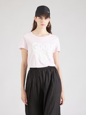 T-shirt GAP en rose : devant