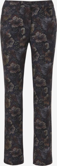 Goldner Pantalon 'CARLA' en graphite / vert, Vue avec produit