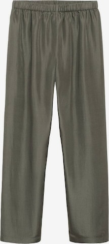 MANGO Pajama Pants 'Habo' in Green: front
