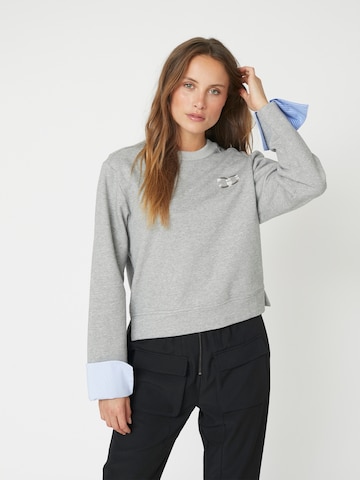 co'couture Collegepaita 'Daniella' värissä harmaa: etupuoli
