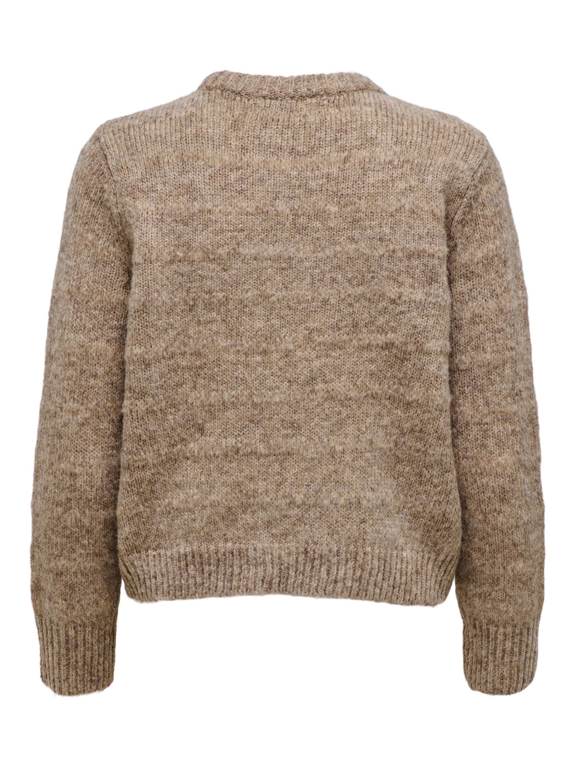 Frauen Pullover & Strick ONLY Pullover 'Celina' in Hellbraun - BA84662 Frauen Pullover & Strick ONLY Pullover 'Celina' in Hellbraun - BA84662
