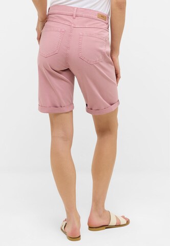 Coupe slim Pantalon Angels en rose
