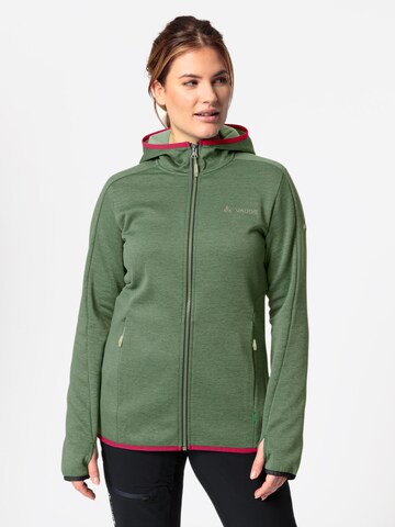 VAUDE Funktionsfleecejacke ' Valsorda ' in Grün: Vorderseite