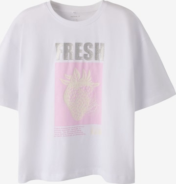 NAME IT - Camiseta en blanco: frente